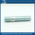 ASTM A193 B7 B7m Zinc Galvanized Double Thread Studs